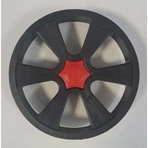 LEVA PAZAR ARABASI TEKERİ BRANDALI PLASTİK ( 1 ADET FİYATIDIR )