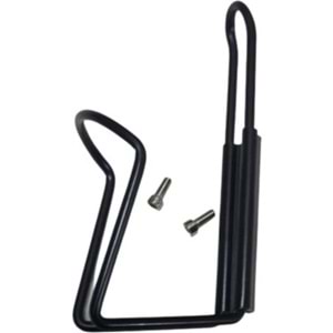 BİSİKLET MATARA KAFESİ ALÜMİNYUM - BİSİKLET SULUĞU ( SİYAH )