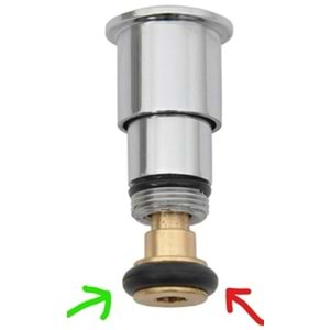 M14- ( DIŞ ÇAP 14 mm - İÇ ÇAPI 8 mm ) AÇ / KAPA MİX BANYO BATARYA KUMANDA & YÖNLENDİRİCİ CONTASI ( 1 ADET FİYATIDIR )