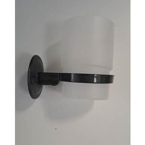 YAPIŞKANLI SİYAH DİŞ FIRÇALIK - PLASTİK KAP - VAKUMLU AMBALAJ