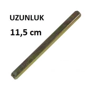 KAPI KOLU DEMİRİ KARE / KAPI KOLU MİLİ KARE 11,5 cm