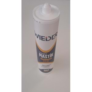 WIEDER SİLİKONİZE MASTİK BEYAZ 450 Gr