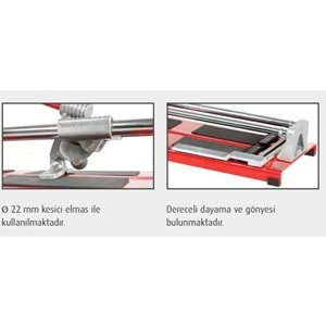 KRİSTAL KLASİK SERAMİK KESME MAKİNASI 600 mm (355-34)
