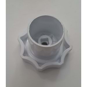 EKONOMİK SERİ - KARE YUVALI - ÇİÇEK TAHARAT VOLAN - PLASTİK BEYAZ