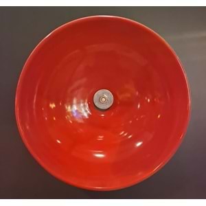 TOLEDO ÇANAK LAVABO 40cm TURAVİT - KIRMIZI