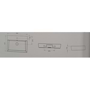 VEGA LAVABO 50cm TURAVİT