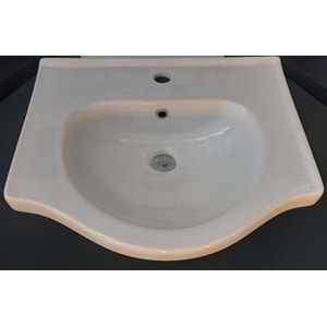 YAKAMOZ ETEJERLİ LAVABO 55cm TURAVİT