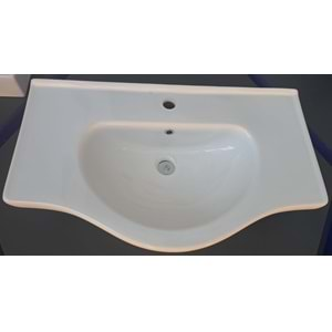 YAKAMOZ ETEJERLİ LAVABO 80cm TURAVİT