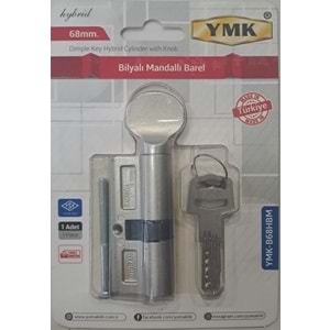 YMK 68 mm BİLYALI HYBRİD SATEN MANDALLI BAREL YMK-B68HBM