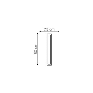 ZMR LED BANT ARMATÜR YATAY 18W 60CM BEYAZ IŞIK 1440LM