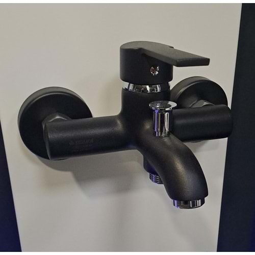 KERASUS RUBY SERİSİ - MİX BANYO BATARYASI ( R03 SİYAH ) 35Ø