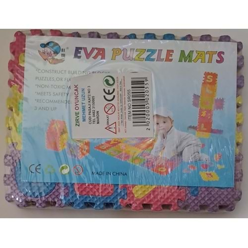 ZİRVE OYUNCAK - EVA PUZZLE MATS SR055