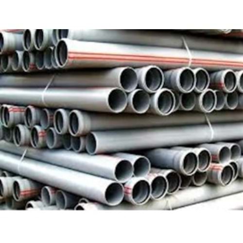 160X2000mm PVC PİS SU BORUSU 3,2 ( KALDE )