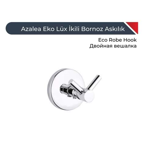 ALPER BANYO AZALEA LÜX İKİLİ ÇATAL BORNOZLUK - VAKUMLU AMBALAJ