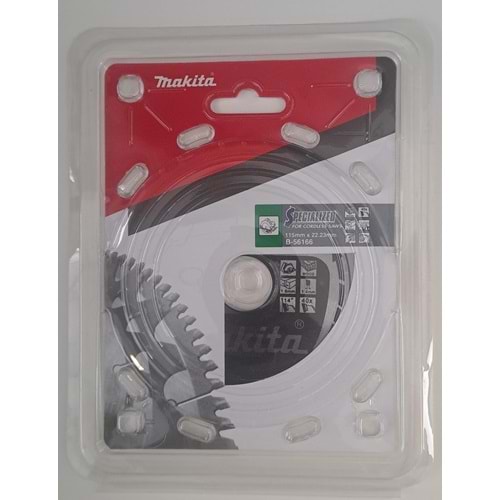 SUNTA - AHŞAP ELMAS DAİRE TESTERE - MAKİTA ELMAS TESTERE 115 LİK TCT ( 115 mm x 40 T x 22.23 mm )