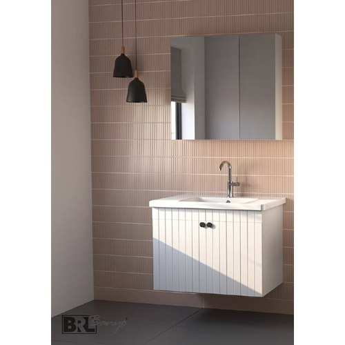 HİLTON BANYO DOLABI - EKO LAKE 80 BEYAZ