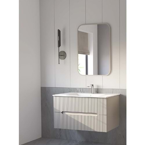 HİLTON BANYO DOLABI - İLYADA 70 MAT LAKE KUMBEJİ