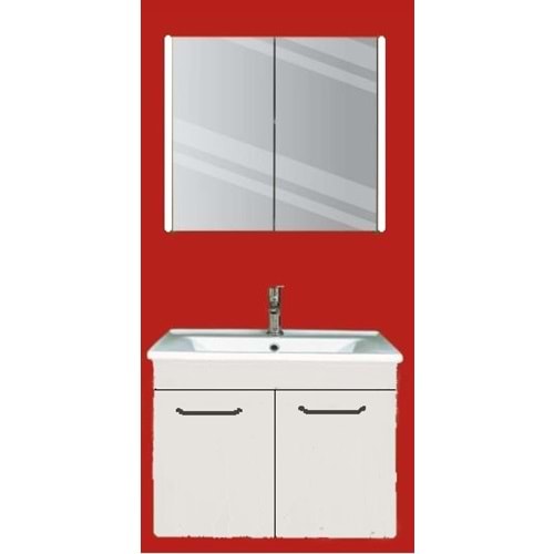 HİLTON BANYO DOLABI - LİSBON 65 BEYAZ