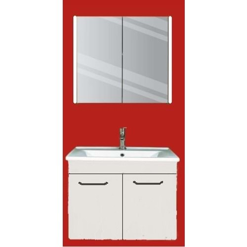 HİLTON BANYO DOLABI - LİSBON 75 BEYAZ