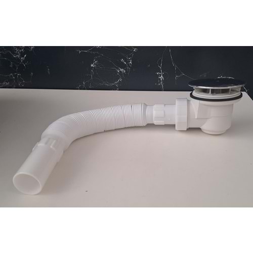 KROM DUŞ TROBLENİ TASLI KÖRÜKLÜ Ø 32 LİK ÇIKIŞLI ( ASET )