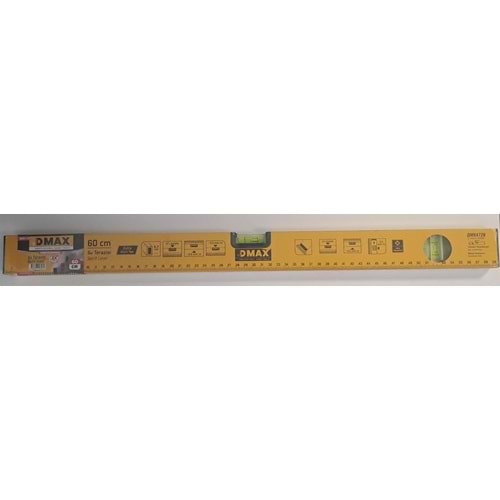 DMAX SU TERAZİSİ 60 cm SARI - DMX4726