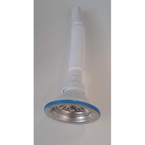 FATEX LÜX ÇÖP MAK KÖRÜKLÜ SİFON 110 / Ø 32 LİK ÇIKIŞLI - METAL BİLYALI ( F-104-15 )