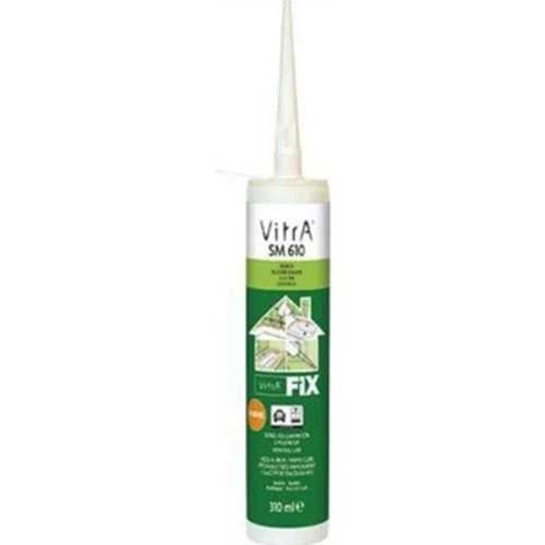 VİTRAFIX SM 610 ŞEFFAF SİLİKON 280 GR