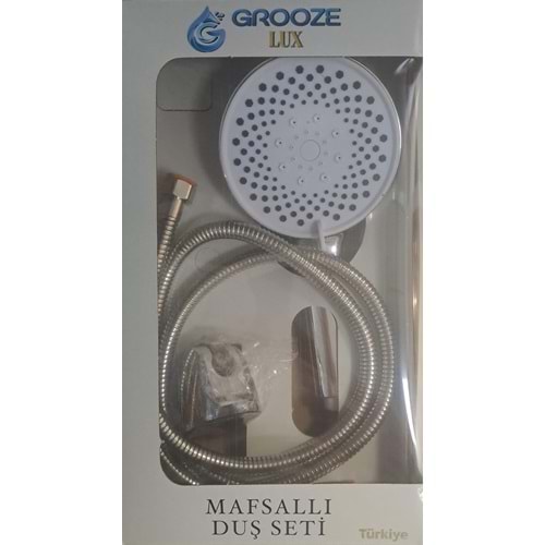 GROOZE MAFSALLI LÜX DUŞ SETİ - DUŞ TAKIMI - ALVİN - KUTU AMBALAJ
