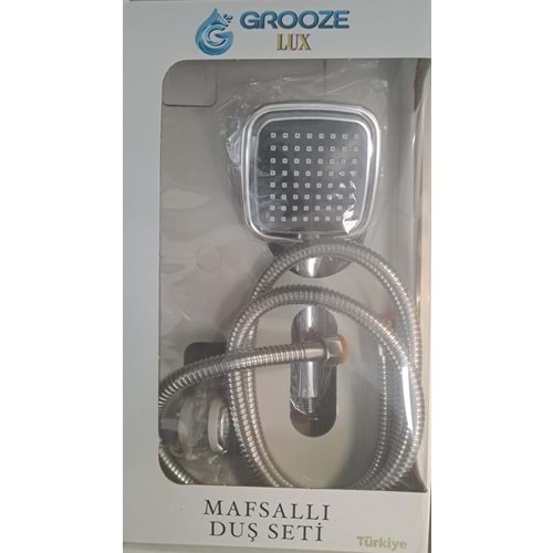 GROOZE MAFSALLI LÜX DUŞ SETİ - DUŞ TAKIMI - KARE - KUTU AMBALAJ