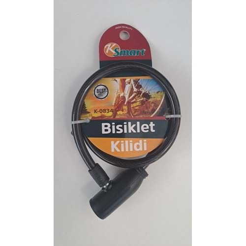 KSMART BİSİKLET KİLİDİ ANAHTARLI K-0834
