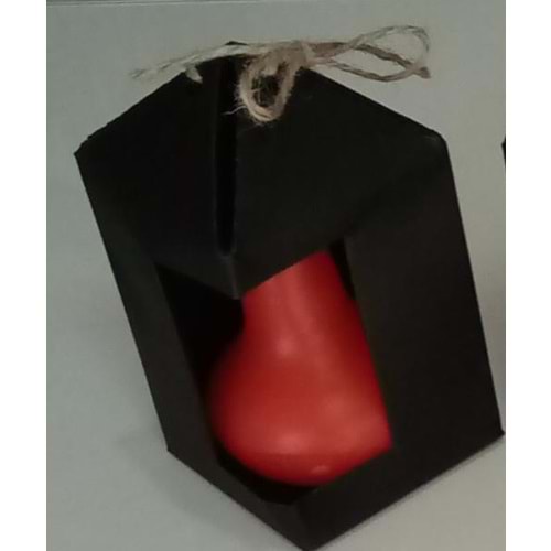 KOKULU MUM SU KABAĞI - KIRMIZI ( 1 ADET FİYATIDIR )