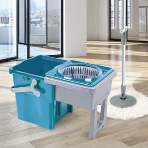 MR. PRATİC MOP SET TEMİZLİK SETİ SPACE MOP DÖNERLİ VİLEDA 9 LT.
