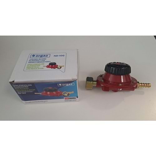 ORGAZ YÜKSEK BASINÇ NUMARALI LPG SANAYİ DEDANTÖRÜ / TÜP DEDANTÖRÜ - 8mm