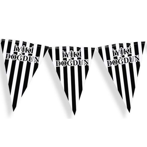 ÜÇGEN FLAMA - İYİKİ DOĞDUN SİYAH BEYAZ