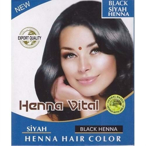 HENNA VİTAL KINA 60 gr SİYAH