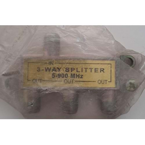 3-WAY SPLITTER 3 lü