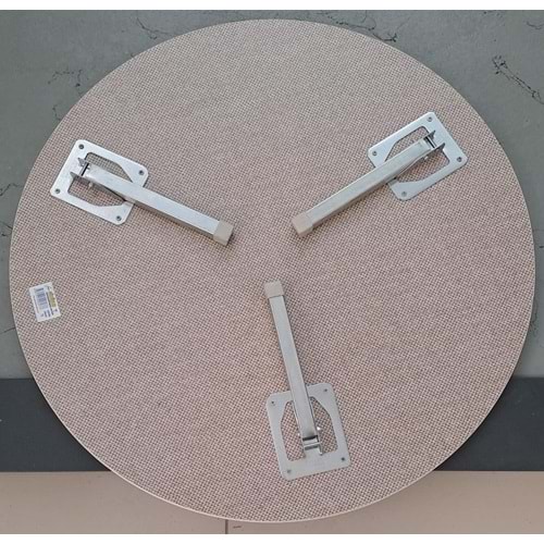 GÜMÜŞLER 70 cm METAL AYAKLI SOFRA