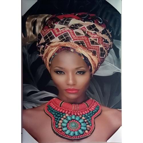 BEZ TABLO 43,5cmX63cm - ZENCİ KADIN 5