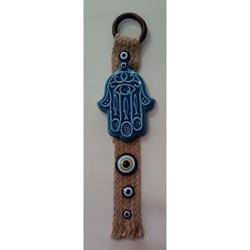 ORTA BOY ASKILI DUVAR SÜSÜ - GÖZLÜ EL ( h : 30 cm )