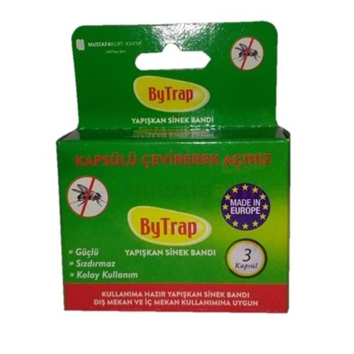 BYTRAP YAPIŞKAN SİNEK BANDI 3 LÜ PAKET