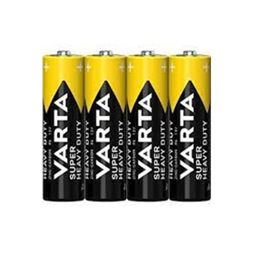 VARTA SUPER HEAVY DUTY AA 1,5V - KALEM PİL 4 LÜ PAKET