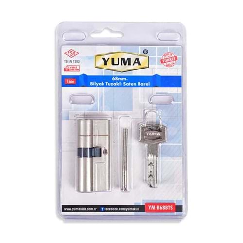 YUMA 68 mm BİLYALI TUZAKLI SATEN BAREL YM-B68BTS