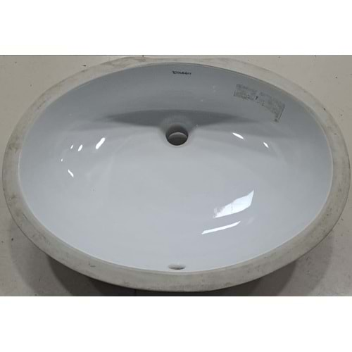 DURAVİT TEZGAH ALTI HİLTON OVAL LAVABO 42X58 H:20