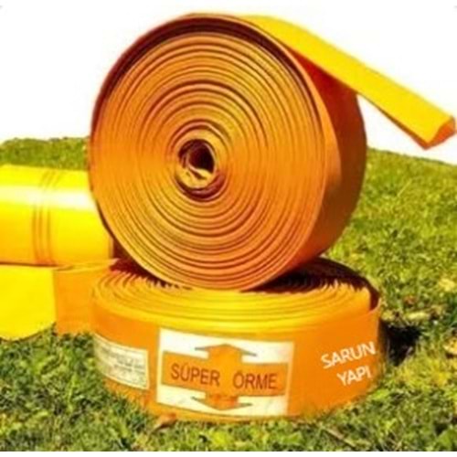 14 CM ÖRME BEZ SULAMA HORTUMU ( 1 METRE FİYATIDIR ) ÇAP : 7 cm