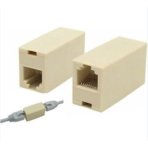 RJ-45 EK APARATI - CAT 5 - CAT 6 - CAT 7 KABLO UZATMA EKİ APARATI - İNTERNET KABLOSU EK APARATI