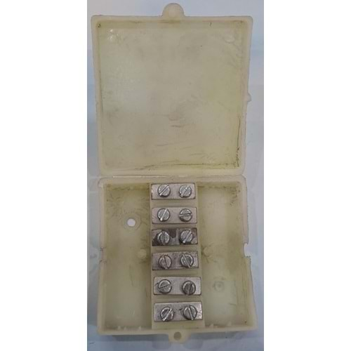 TELEFON KABLOSU EKLEME KUTUSU 6 x 6 cm