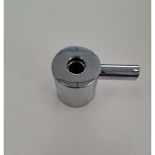 EKONOMİK SERİ - YUVARLAK YUVALI - ÇUBUK KOL TAHARAT VOLAN - PLASTİK KROM KAPLAMA ( ÇAP : 23 mm )