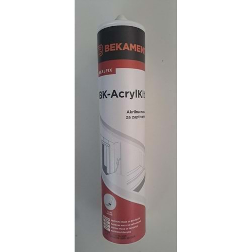 BEKAMENT SEALFIX BK-AcrylKit MASTİK BEYAZ 280ml