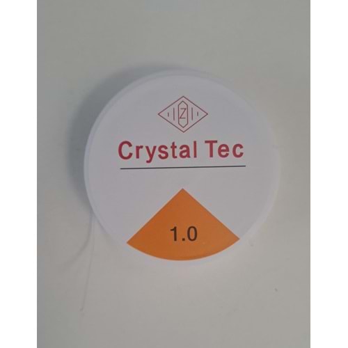 CRYSTAL TEC LASTİK MİSİNA ( 1,0 mm x 5 mt ) EM-127