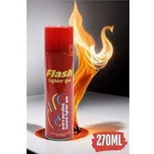 FLASH ÇAKMAK GAZI 270 ml